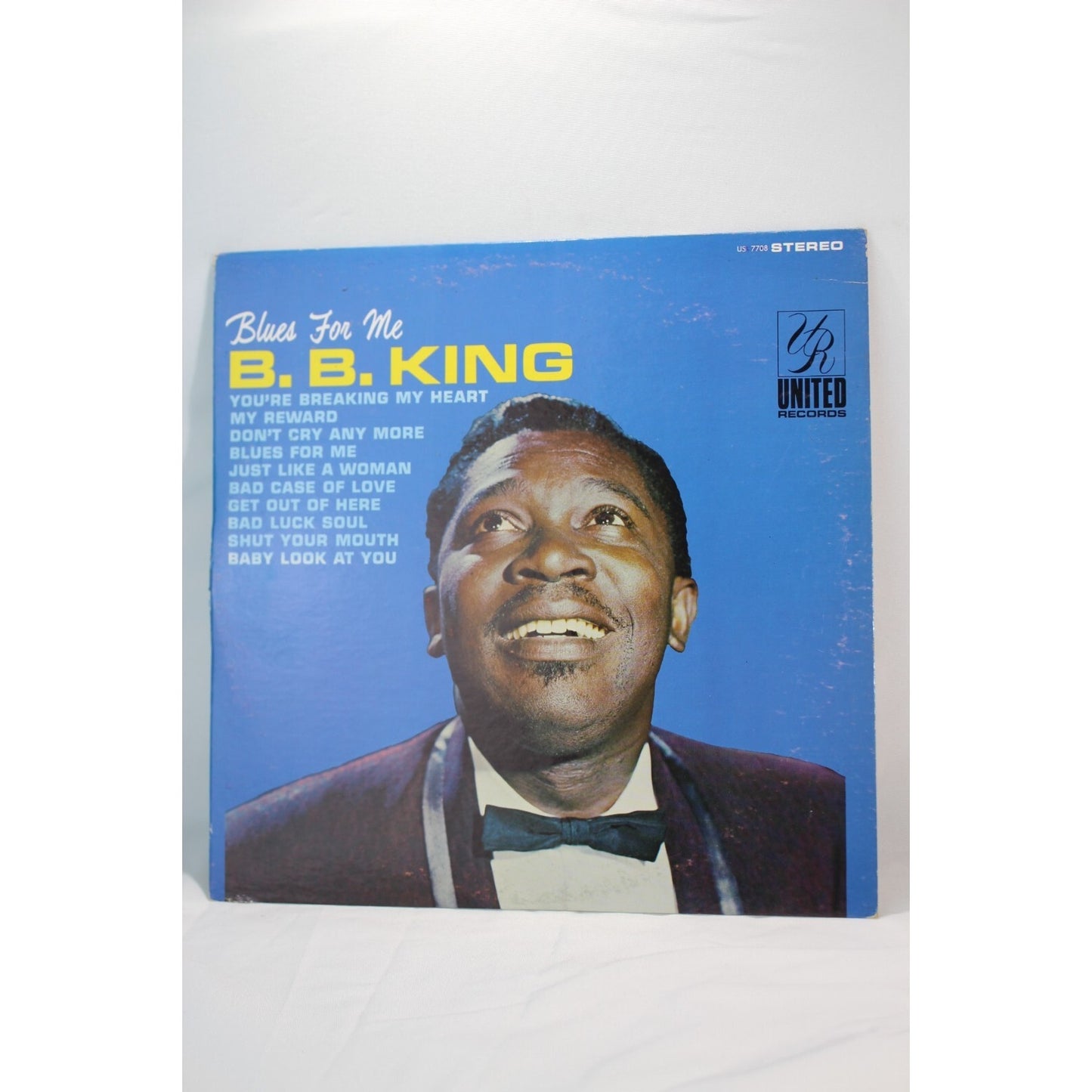 B.B. King Blues For Me Record Audio Tested Video Music Album Used