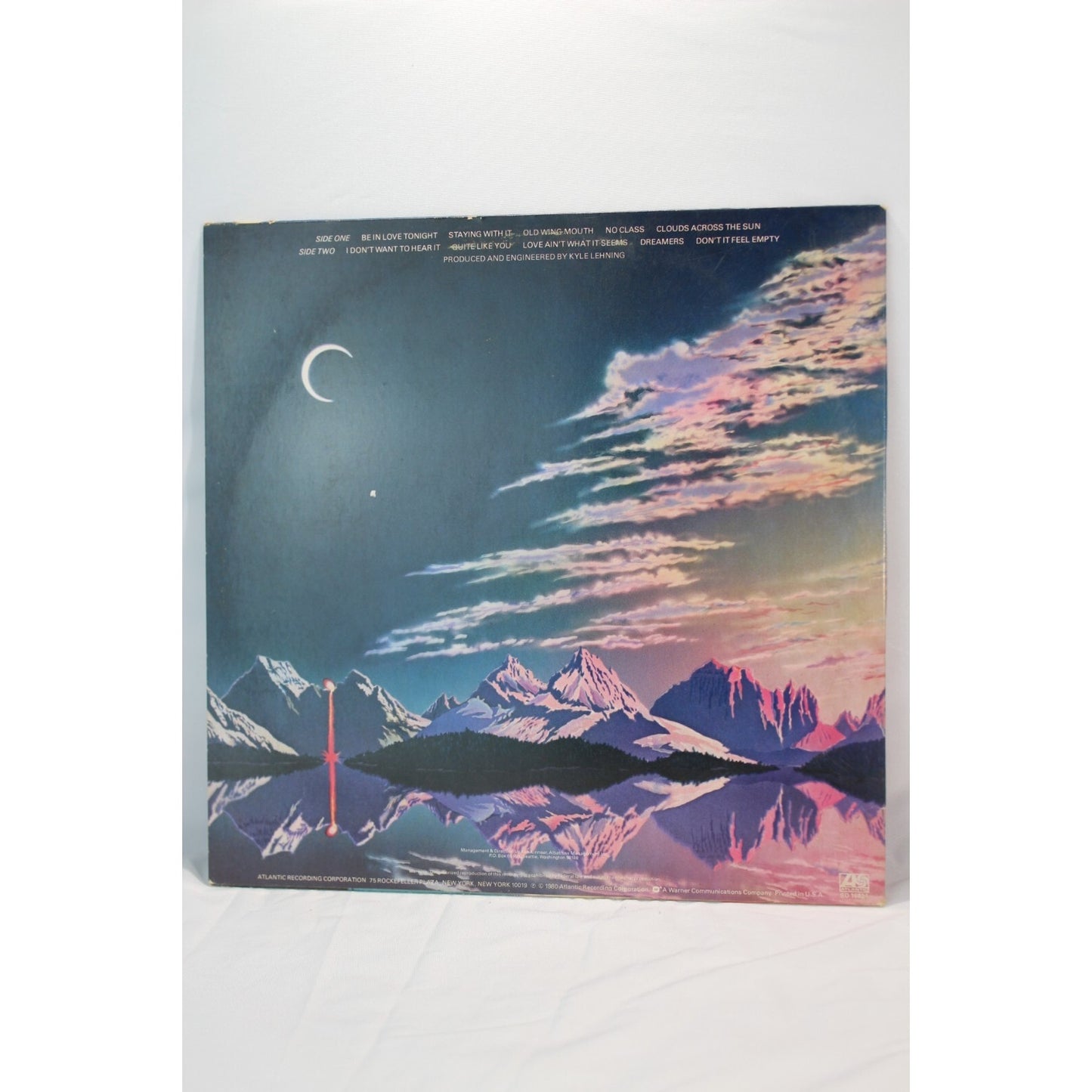 Firefall Clouds Across the Sun Record Audio Tested Video Music Album Used