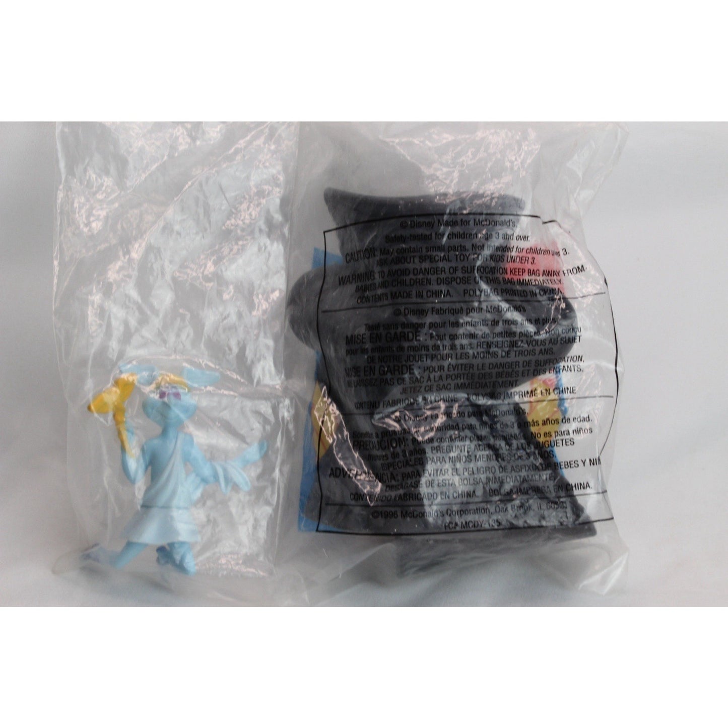 1996 McDonald's Happy Meal Toy Disney Hercules - Hermes Wind Titan Figure Sealed