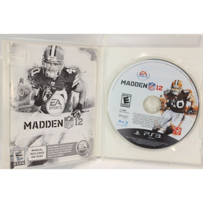 Madden NFL 12 PlayStation 3 PS3 Tested Video Game Used Football Sports Game