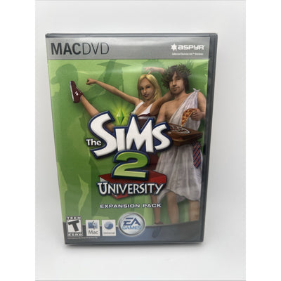 The Sims 2 University Expansion Pack PC Video Game For Computer CD Brand New