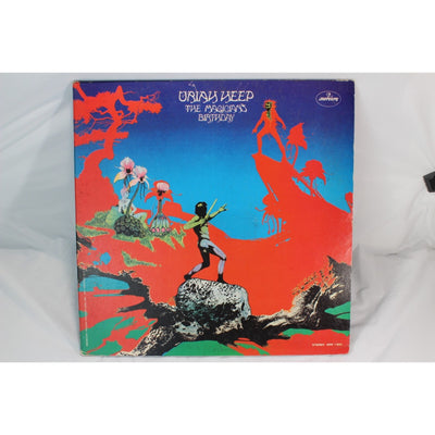 Uriah Heep The Magicians Birthday Record Audio Tested Video Music Album Used