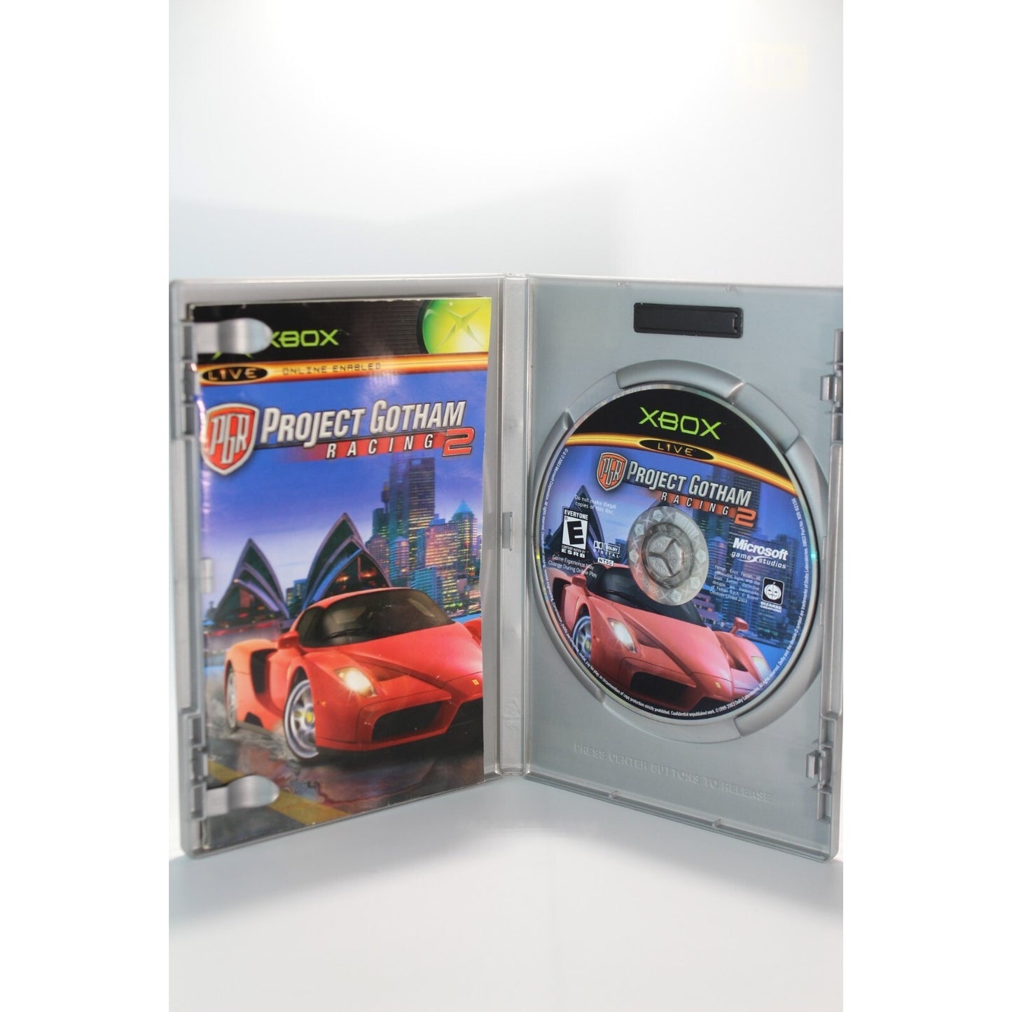 Project Gotham Racing 2 Xbox Tested Video Game Used Car Racing Game