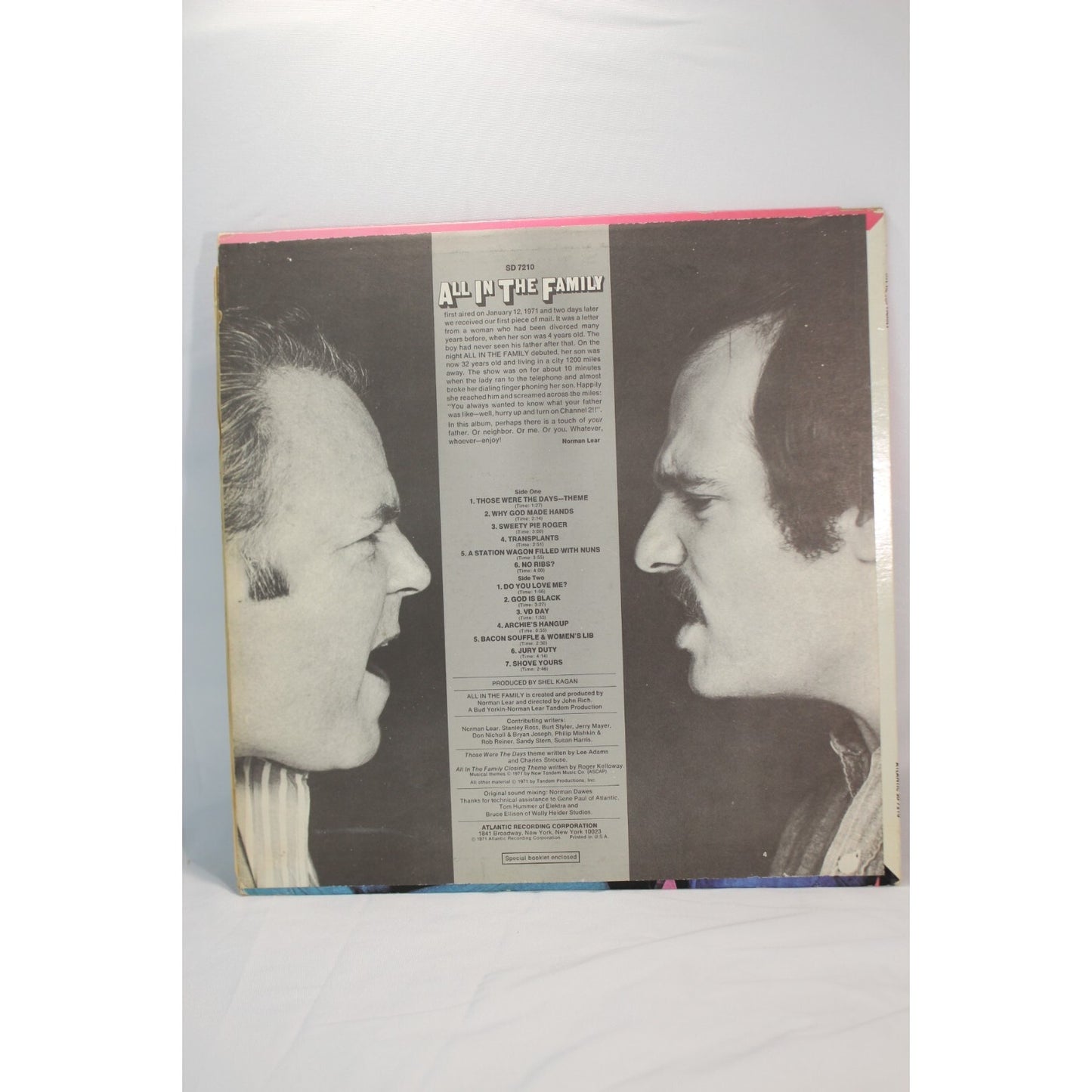 All In The Family Record Audio Tested Video Music Album Used