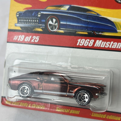 Hot Wheels Classics Series 1 #19 Brown 1968 Ford Mustang Fastback Rare Color