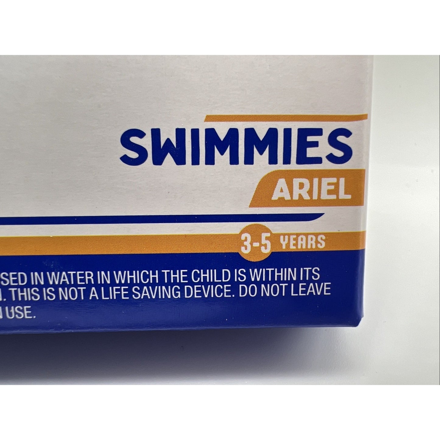 SwimWays Disney Princess Ariel Swimmies Arm Floaties for Kids 3-5 Pool Swim Help