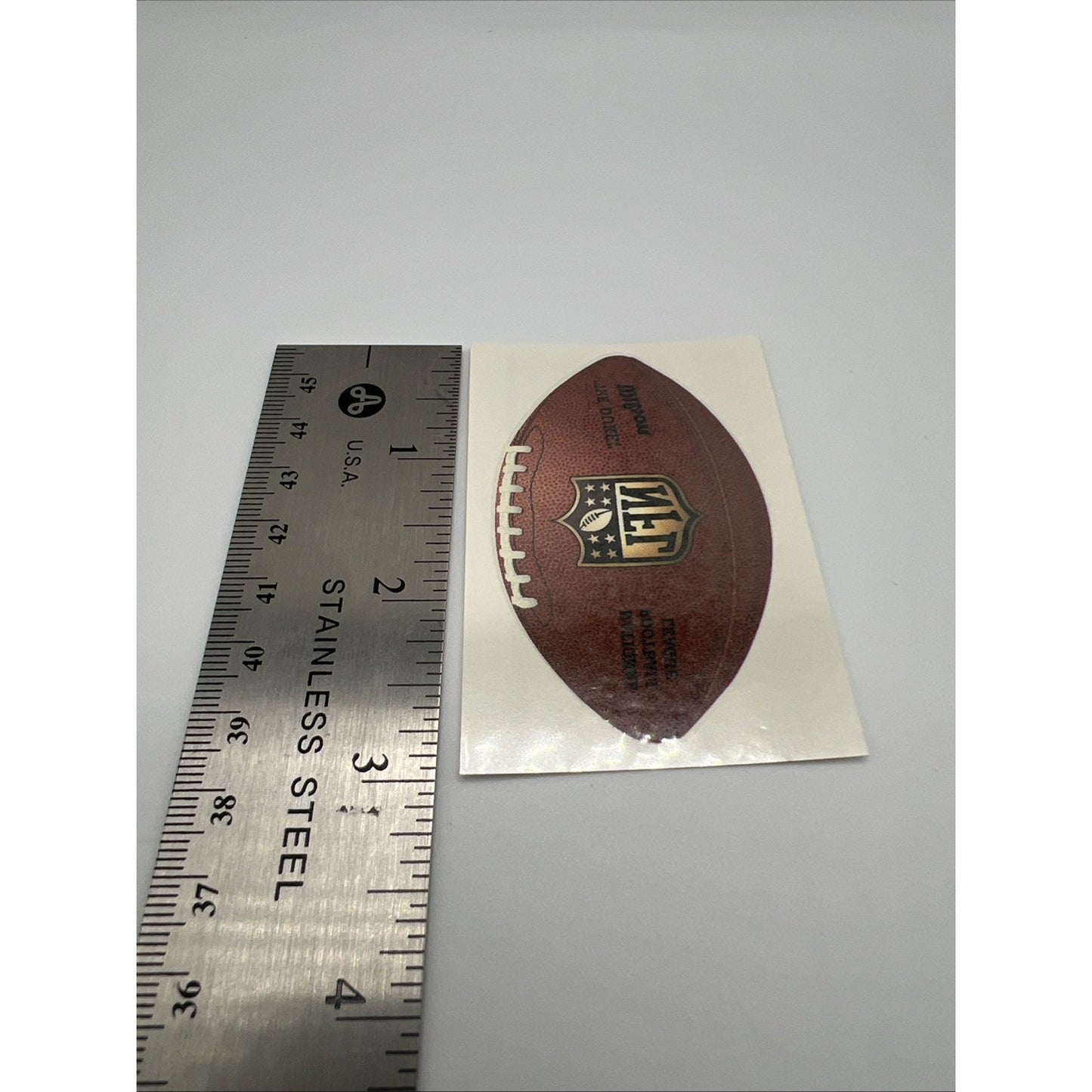 NFL 10 Pack Temporary Tattoos Face & Body Football Ball Sport Tattoo Wilson