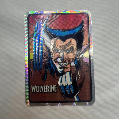 Wolverine X-Men 1992 Marvel Vending Machine Prism Sticker Kodak Wolverine Rare