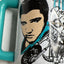 Vintage 1993 Elvis Presley Collectible Plastic Travel Mug With Lid Rare Find