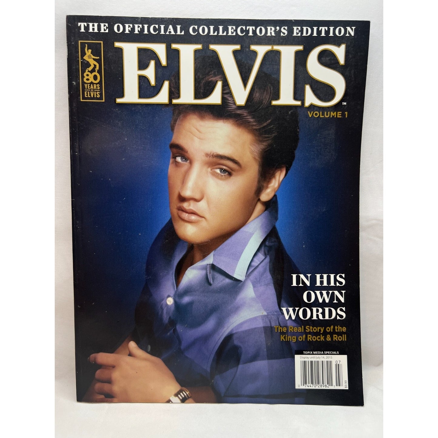 Elvis The Official Collector's Edition Volume 1 In His Own Words Magazine Used