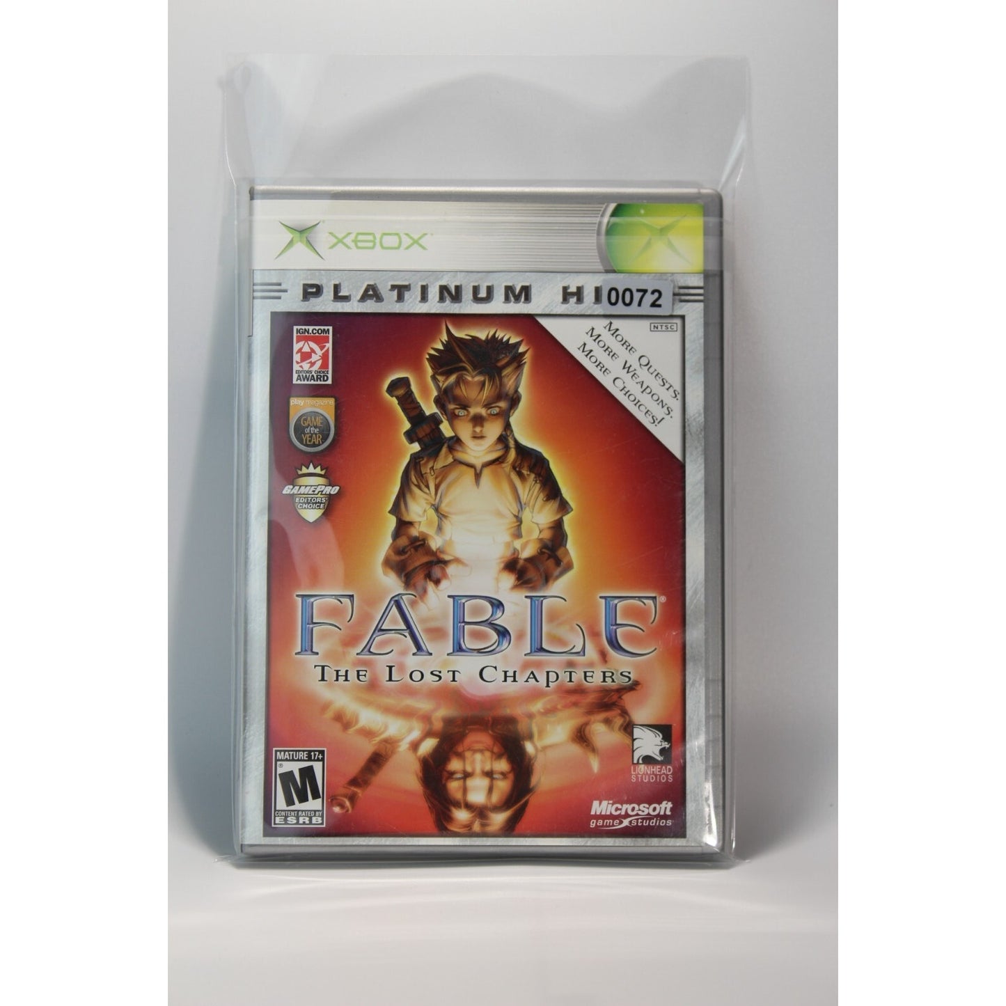 Fable The Lost Chapters Xbox Tested Video Game Used RPG Adventure Game