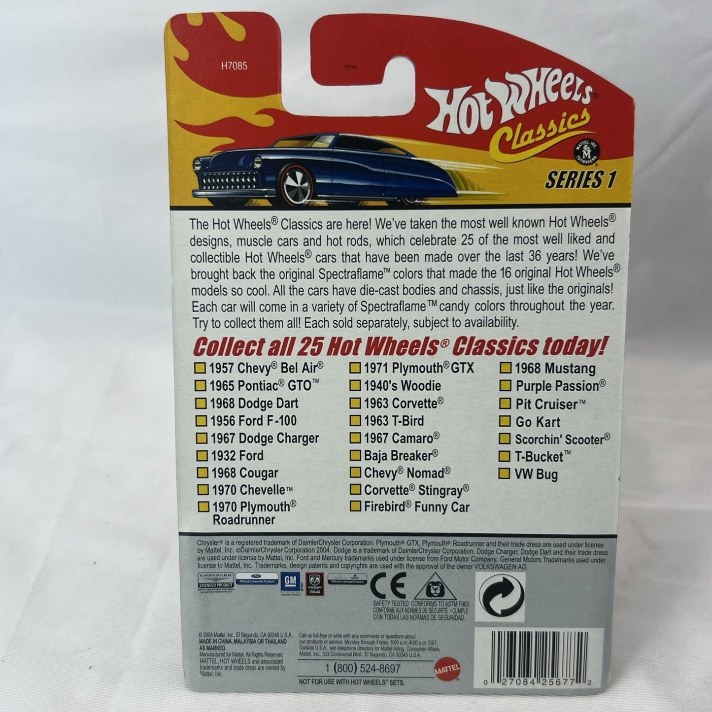 Hot Wheels Classics Series 1 - Purple Passion - 1:64 Diecast Car