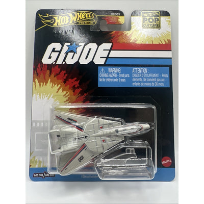 2025 Hot Wheels Premium Pop Culture G.I. Joe Combat Jet Sky Striker F-14 Tomcat