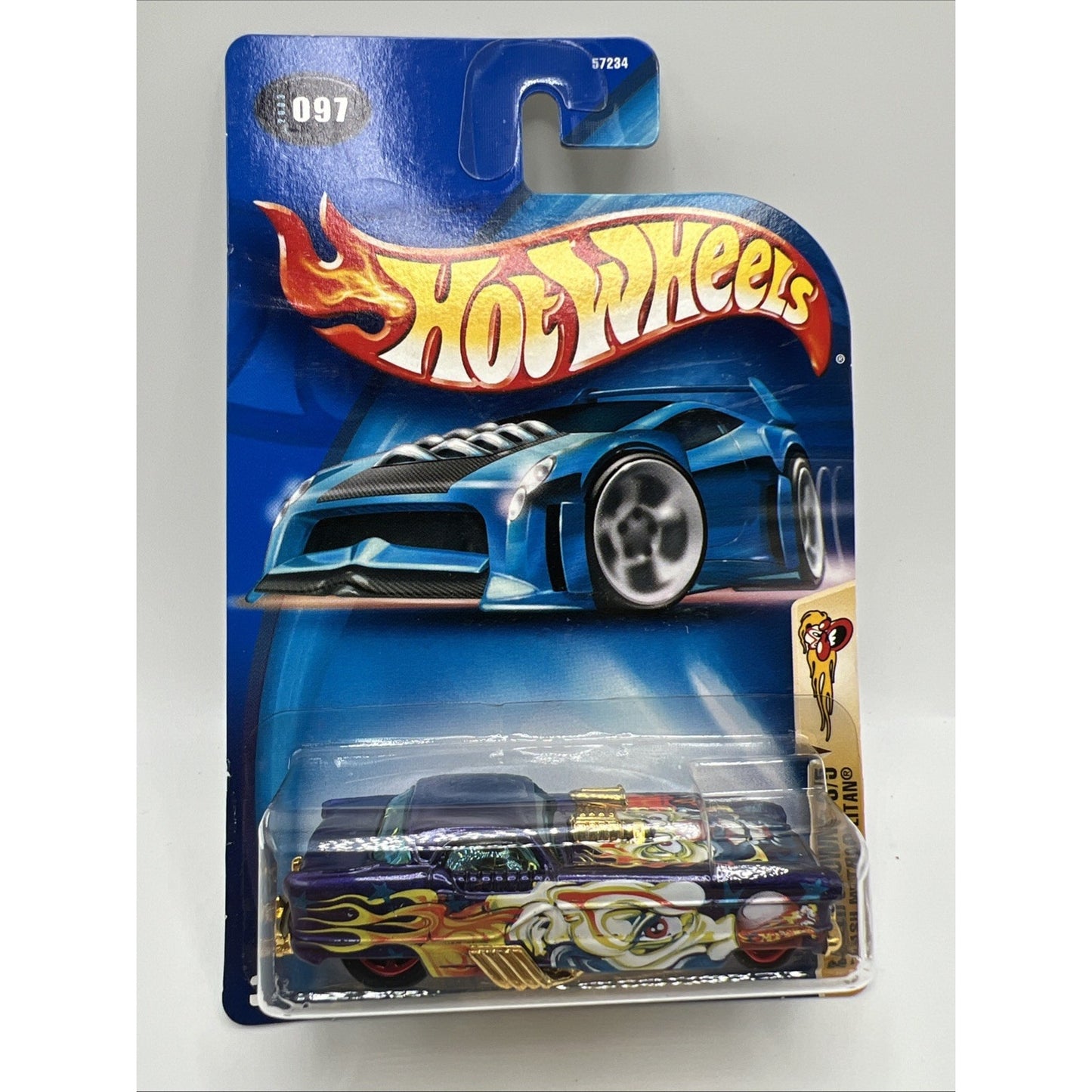 2003 Hot Wheels Crazed Clowns Series #3/5 Nash Metropolitan Purple 97 Diecast