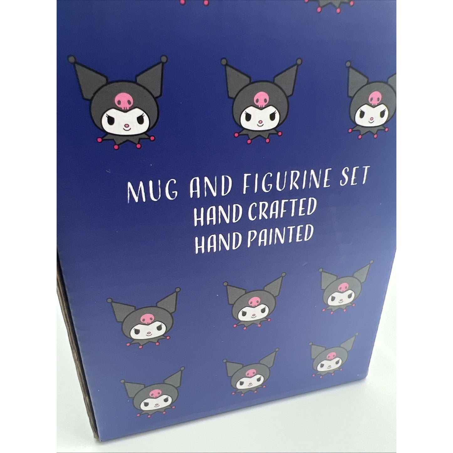 Hello Kitty And Friends Kuromi Mug Figurine Set By Sanrio Blue Sky Ceramic Rare