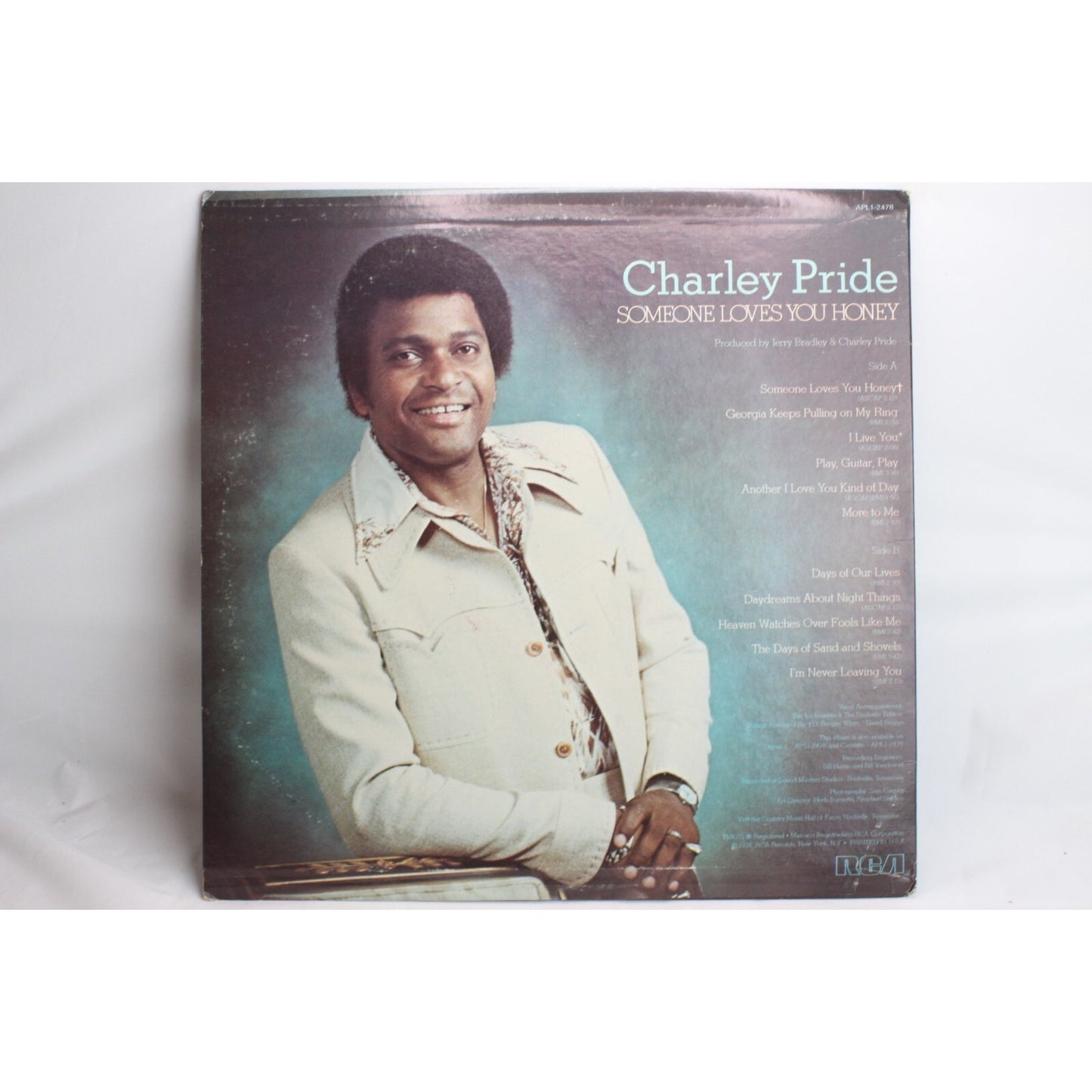 Charley Pride - Someone Loves You Honey Vinyl Record Tested Used