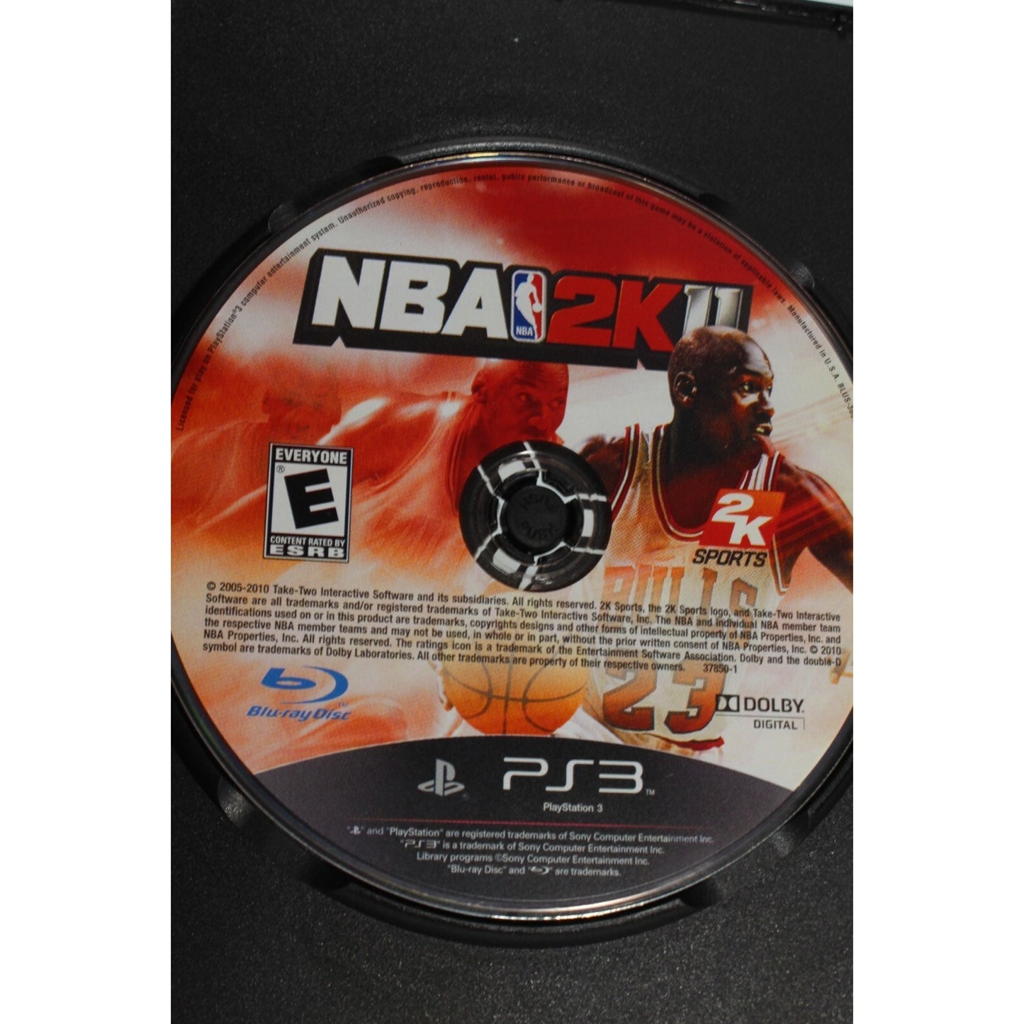 NBA 2K11 PlayStation 3 PS3 Tested Video Game Used Basketball Sports Game