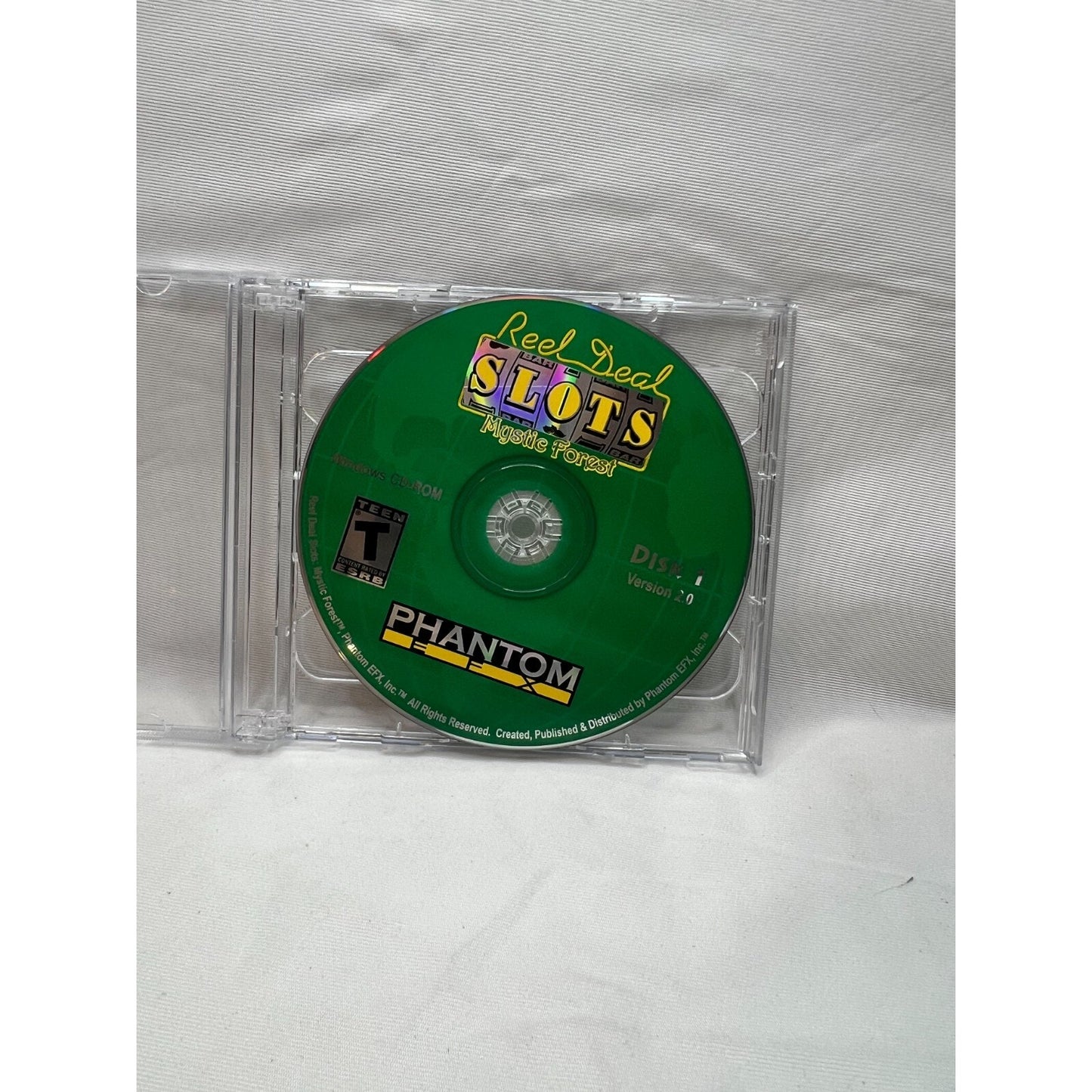 Reel Deal Slots Mystic Forest PC Tested Video Game Used