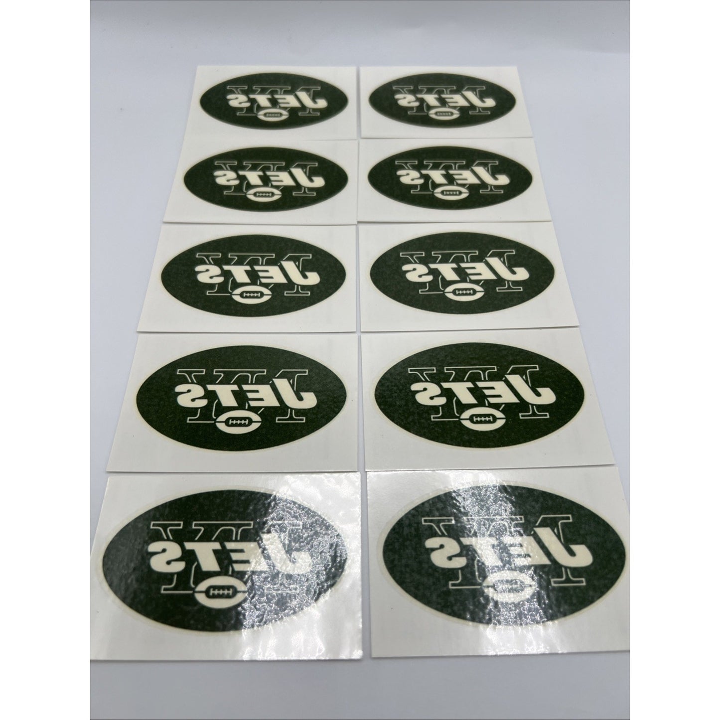 NFL New York Jets Temporary Tattoo Pack Of 10 Face And Body Tattoos Football