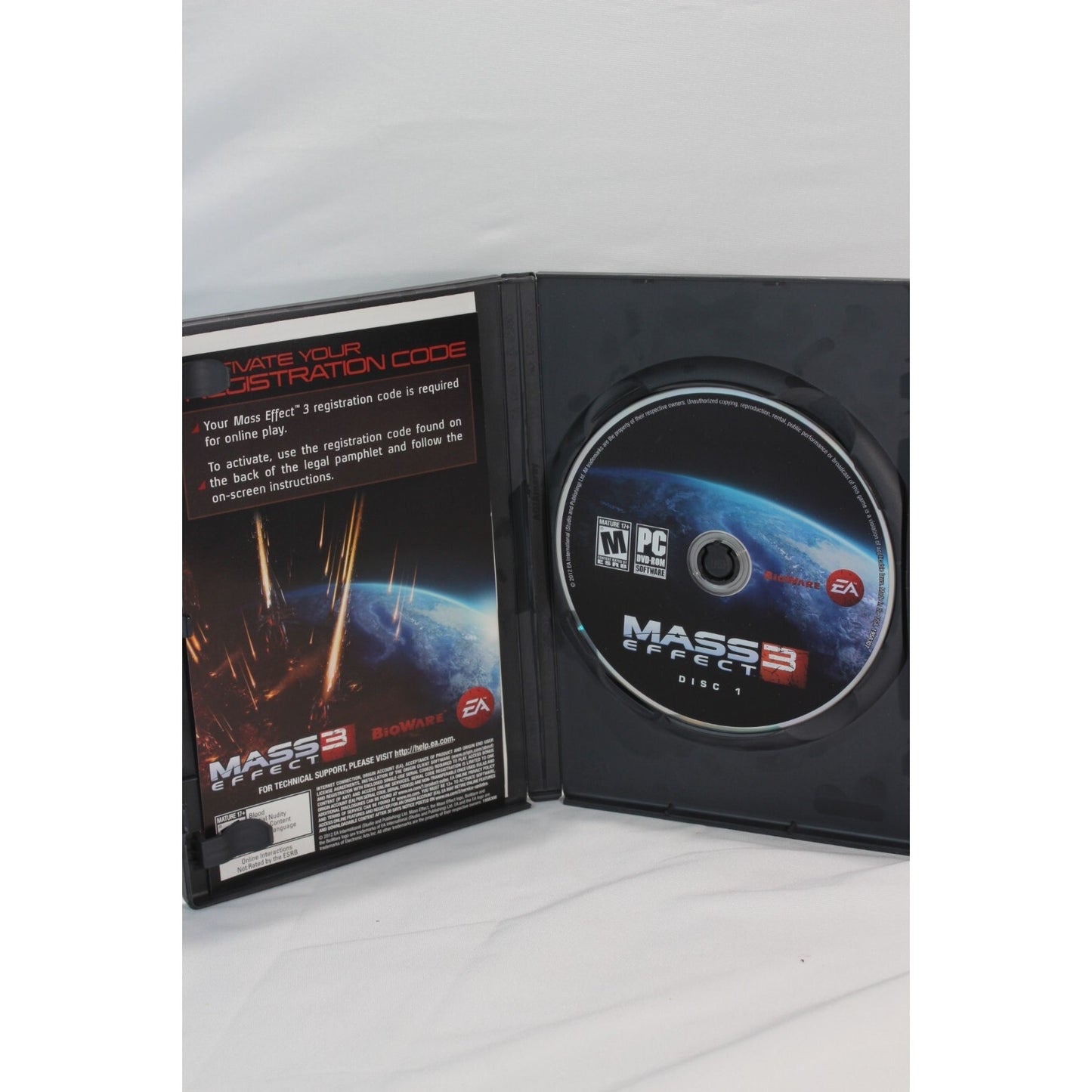 Mass Effect 3 PlayStation 3 PS3 Tested Video Game Used Sci-Fi RPG Shooter