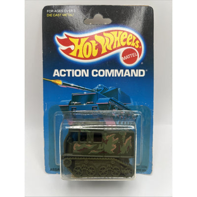Hot Wheels Action Command Big Bertha HTF Green Moc 1989 Collectors Series VTG