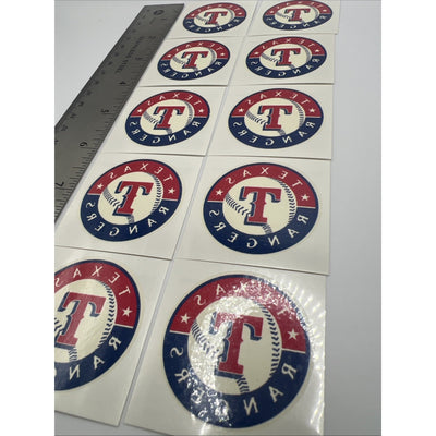 Texas Rangers MLB Baseball 10 Count Temporary Tattoos Game Party Team Home Run