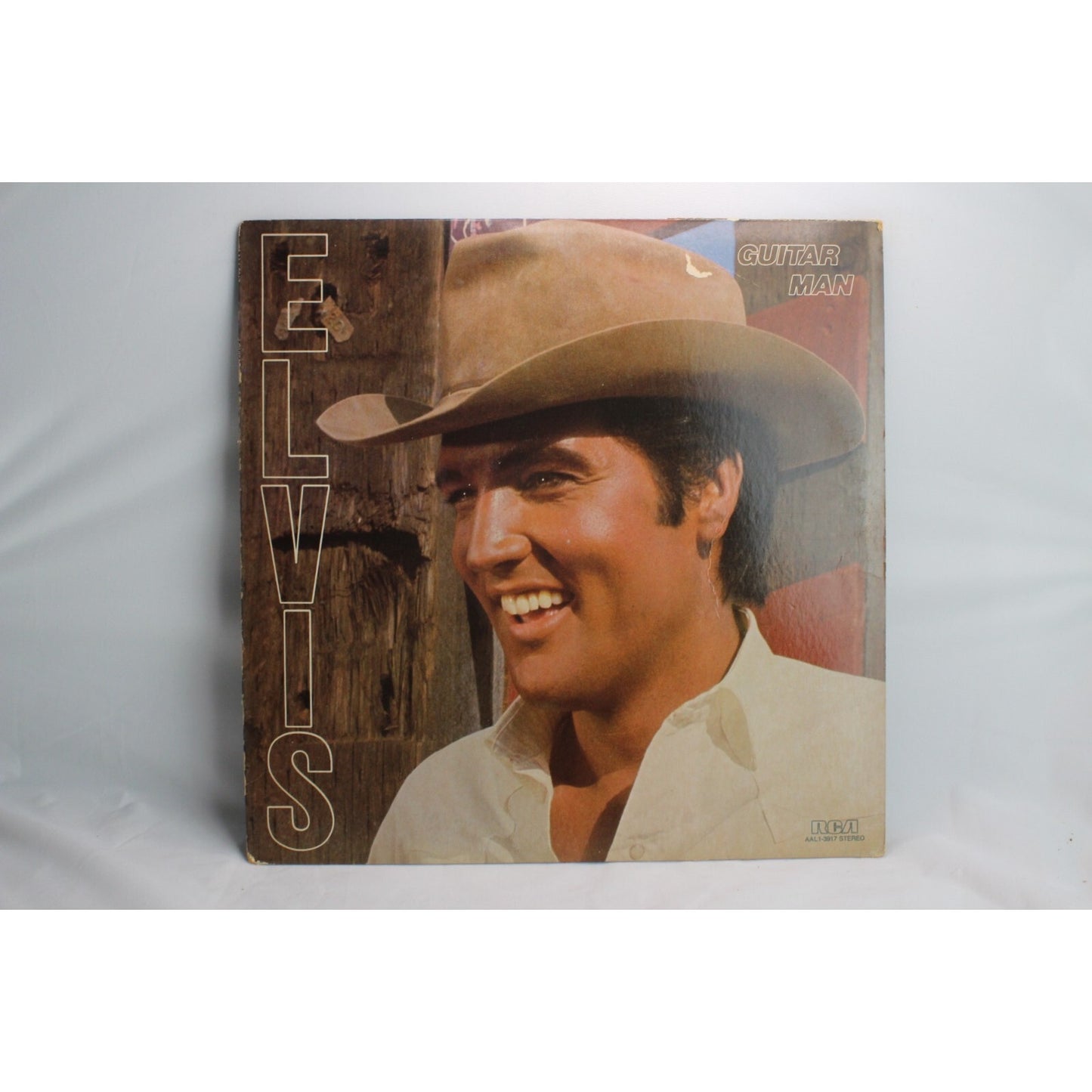 Elvis Presley Guitar Man Vinyl Record Album Tested Used