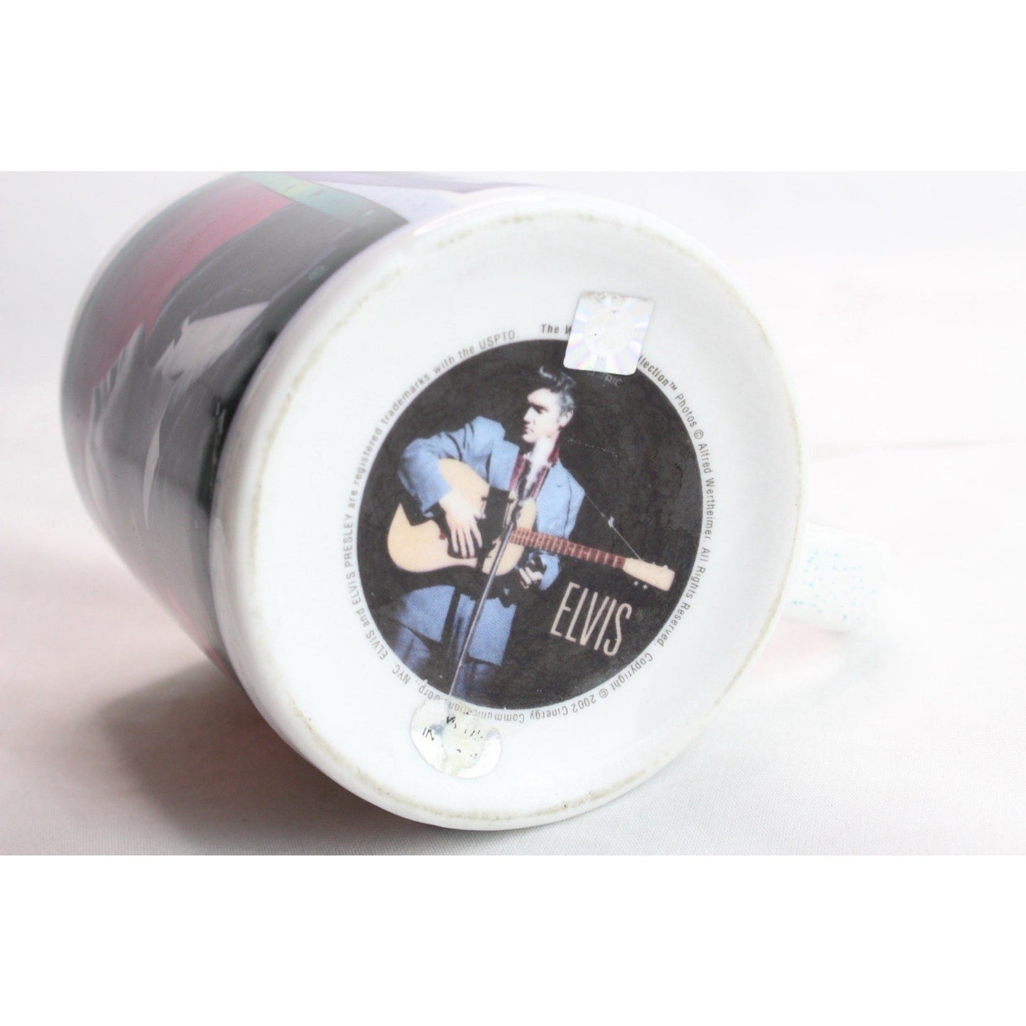 Elvis Presley Coffee Mug Official Signature Product Rare Find The King