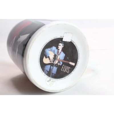 Elvis Presley Coffee Mug Official Signature Product Rare Find The King