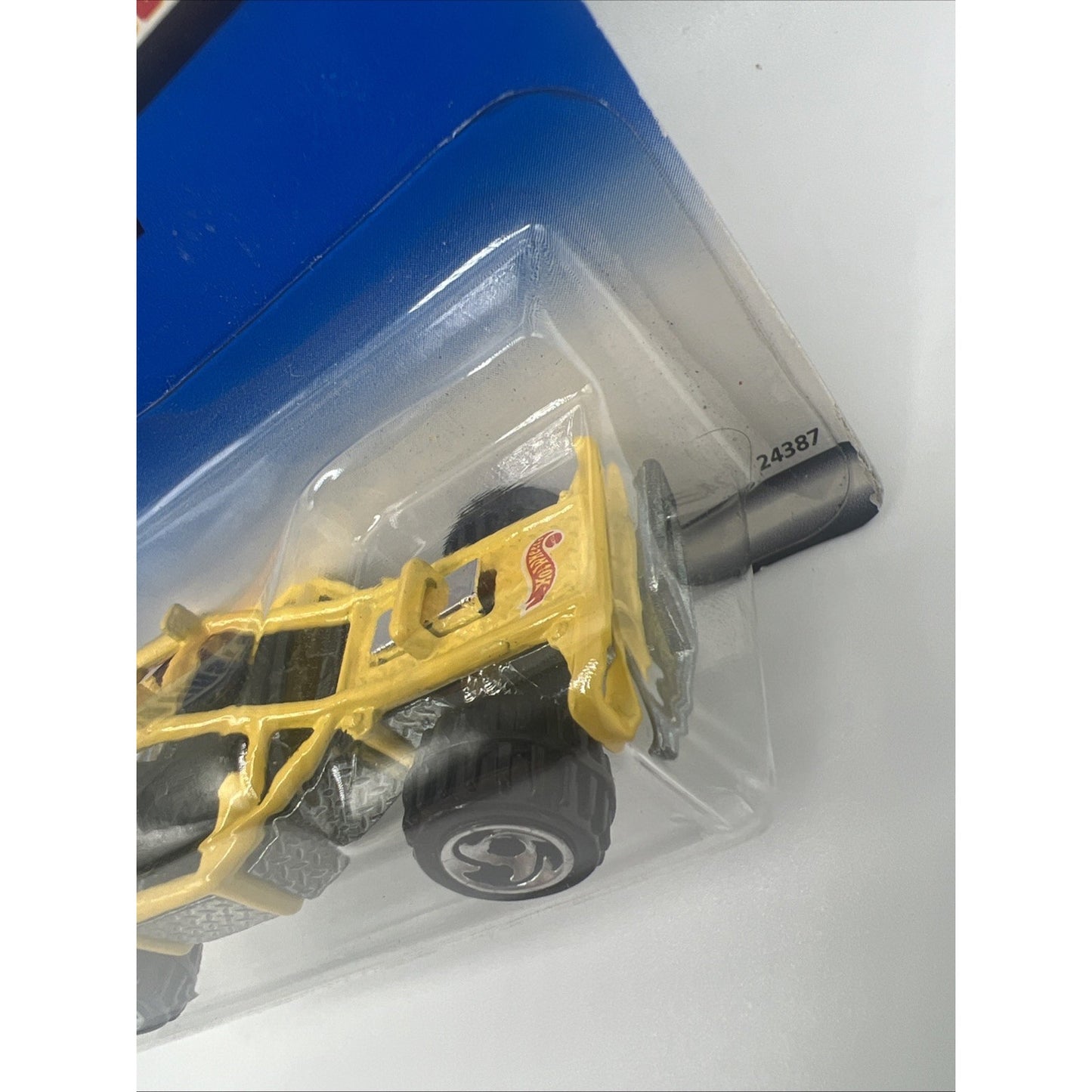 2000 Hot Wheels #91 First Editions 31/36 ROLL CAGE Yellow Steel Plate Die Cast