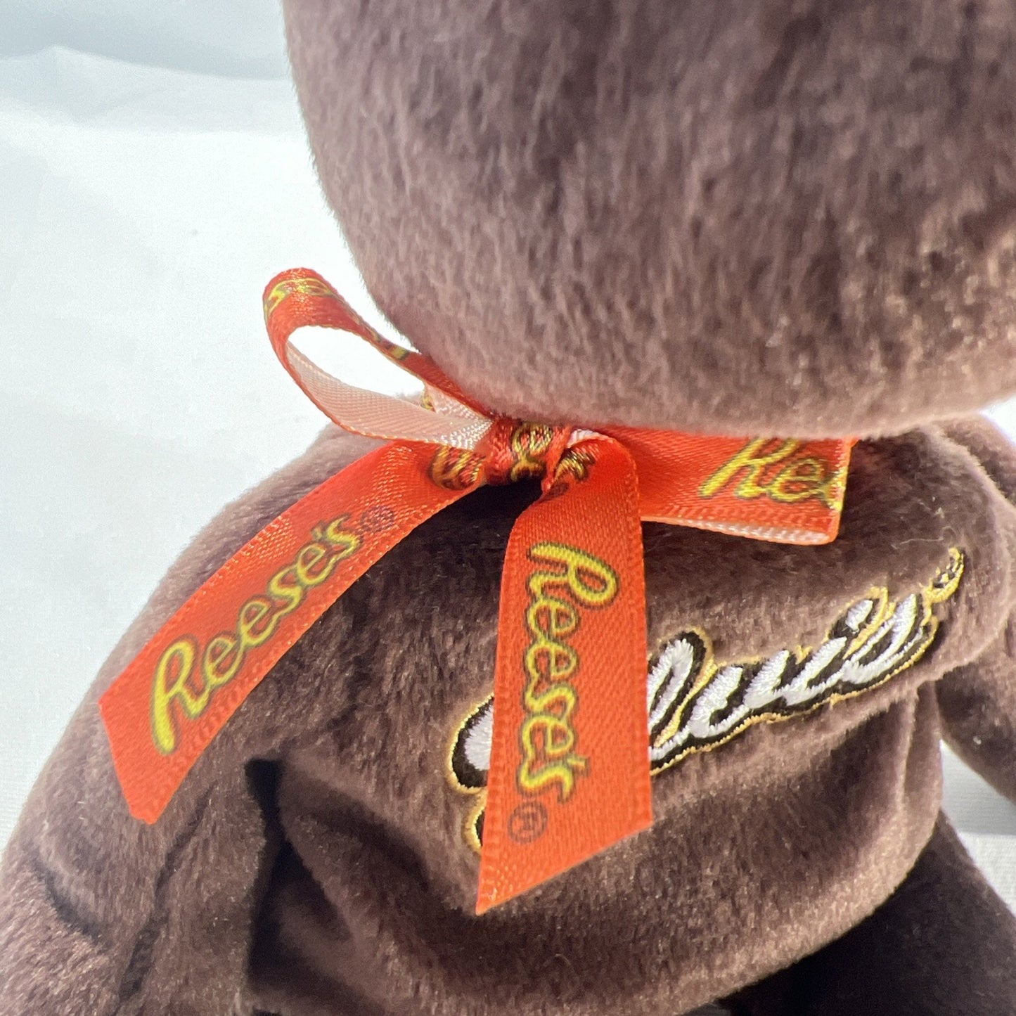 Elvis Presley Ty Beanie Baby Reeses Ribbon "Coco Presley" Bear 2007 Super Rare