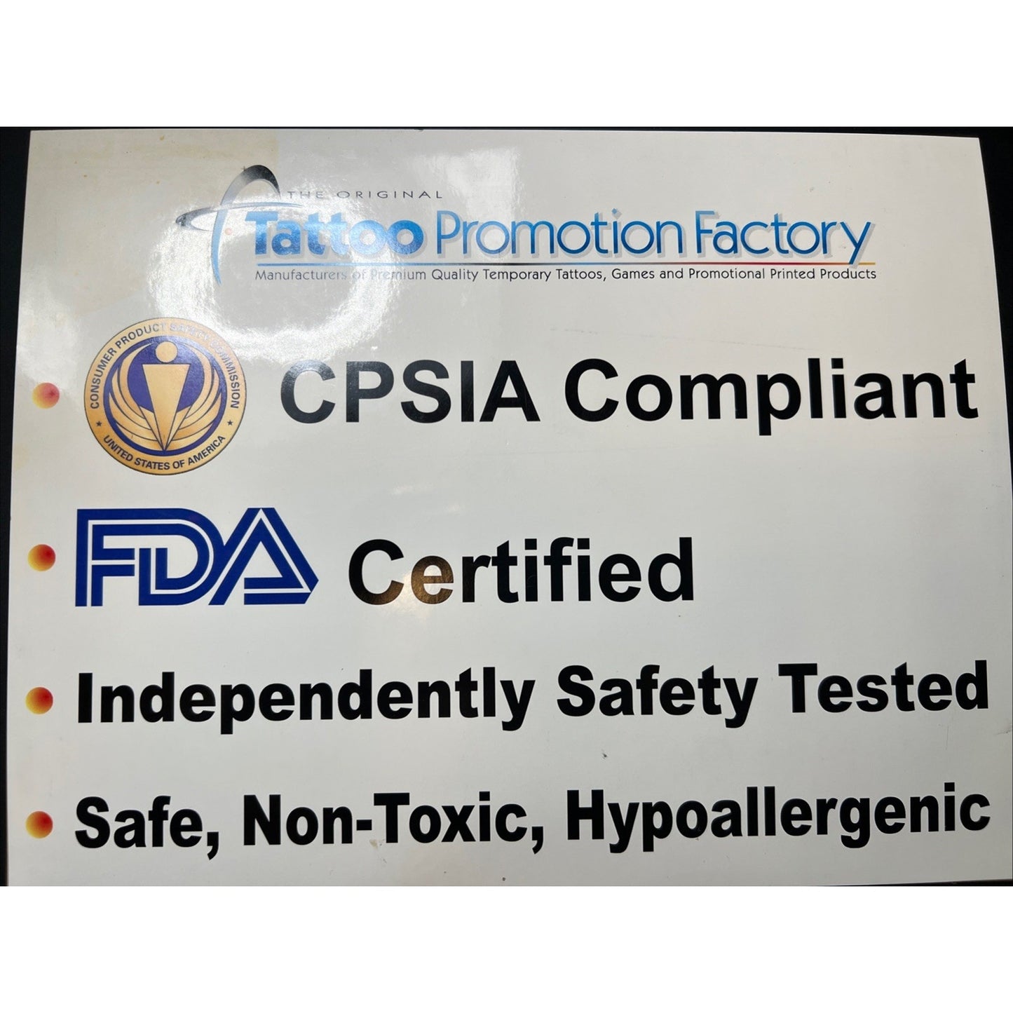 NFL New York Giants Temporary Tattoo Pack Of 10 Face Body Tattoos Football