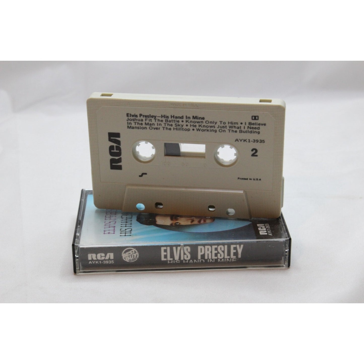 Elvis Presley His Hand In Mine Cassette Tape Tested Music Used