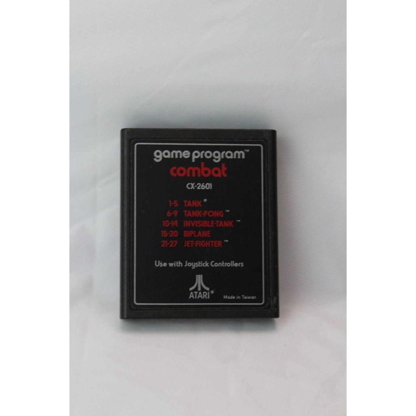 Combat CX2601 Atari 2600 Tested Video Game Used