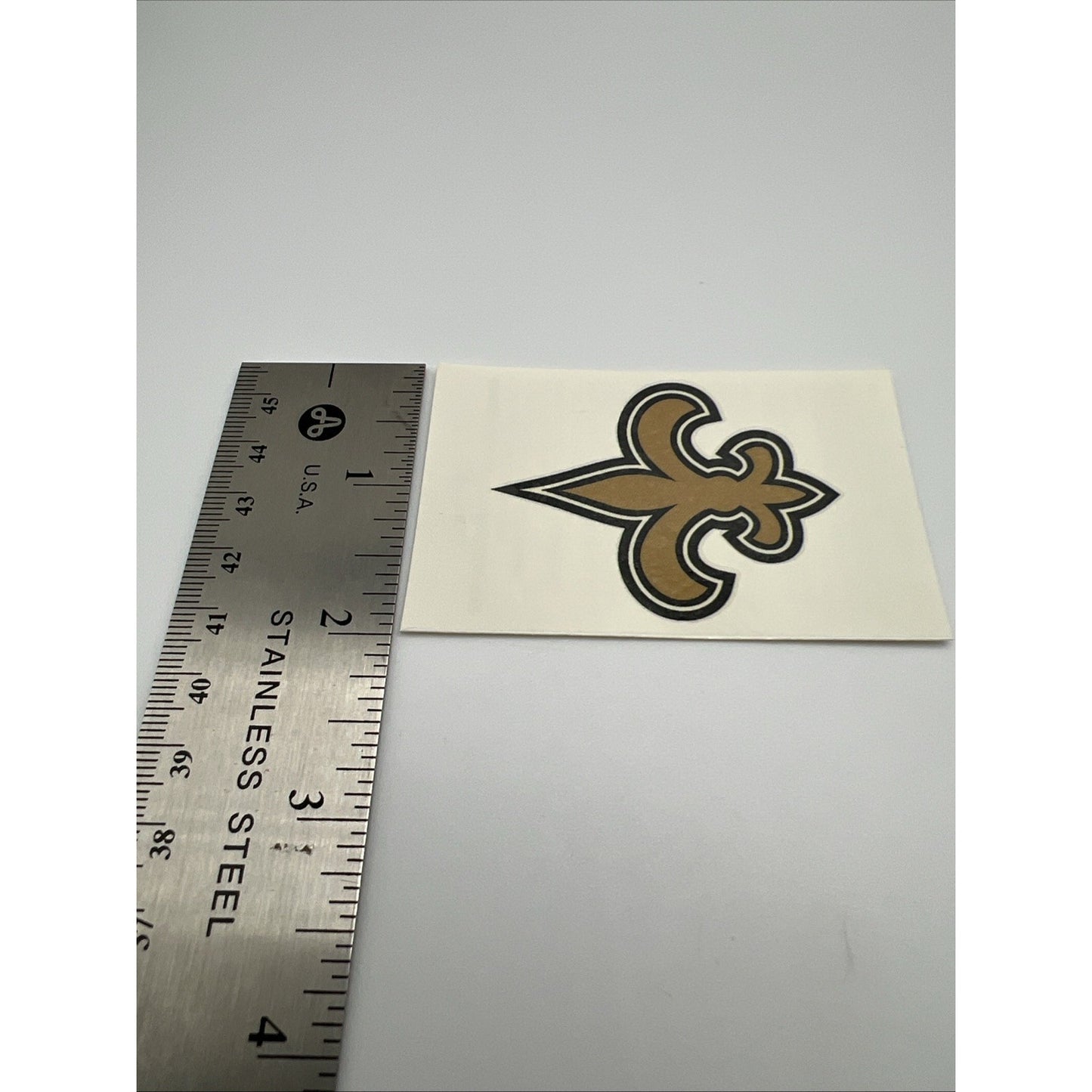 NFL New Orleans Saints Temporary Tattoo 10 Gold Face Body Tattoos Football