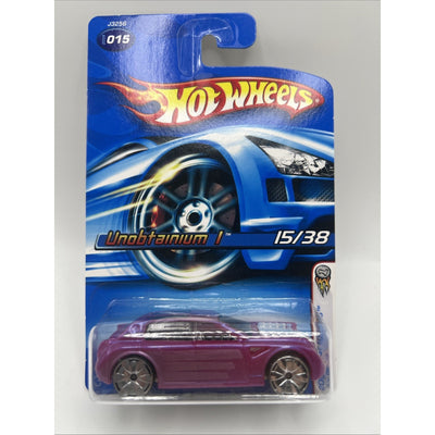 2006 Hot Wheels Unobtainium 1 Purple First Edition Rare Die Cast Car