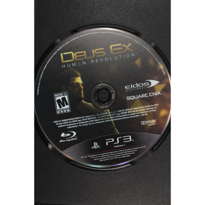 Deus Ex Human Revolution PlayStation 3 PS3 Tested Video Game Used Action RPG