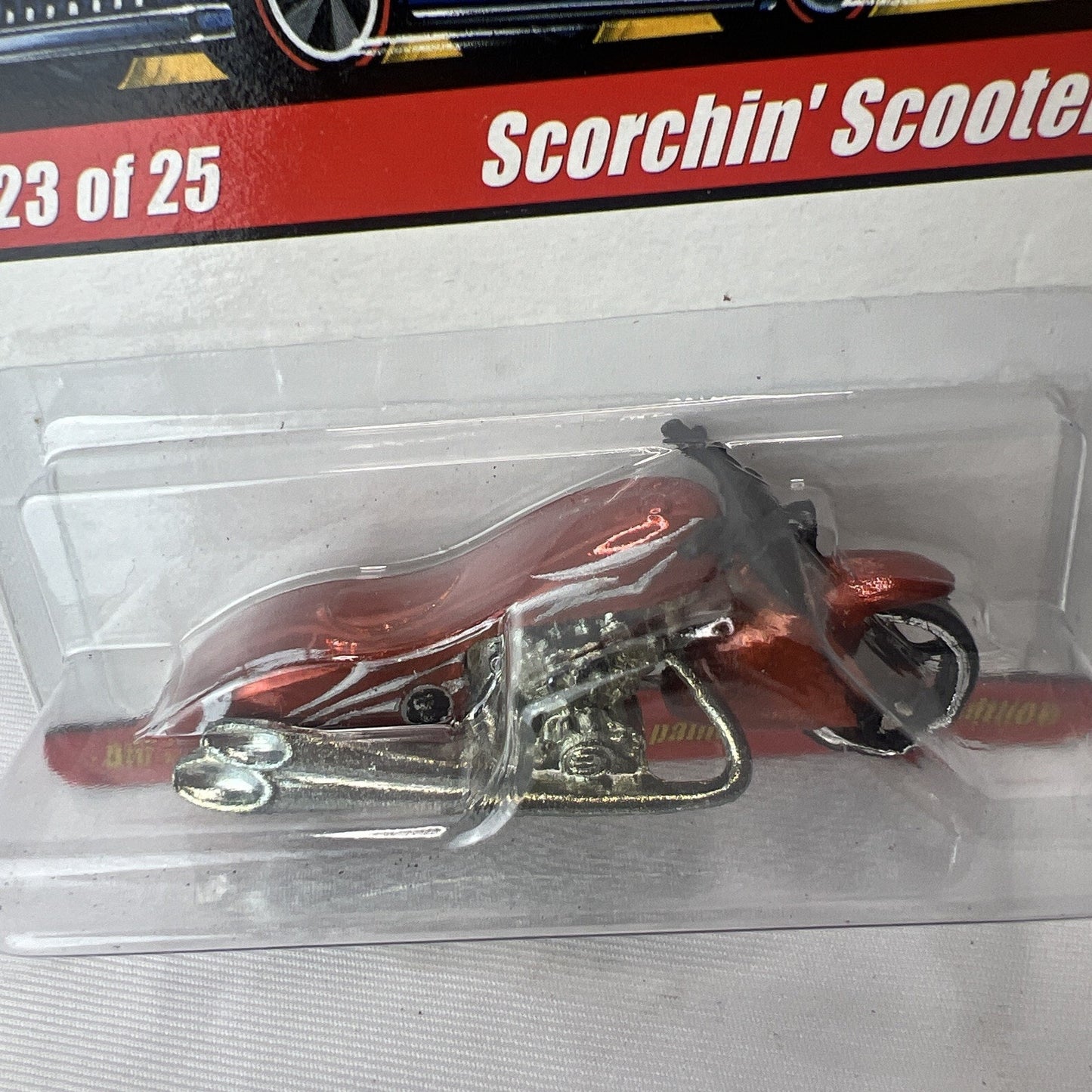 Hot Wheels Classics Series One Scorchin’ Scooter Orange Die cast
