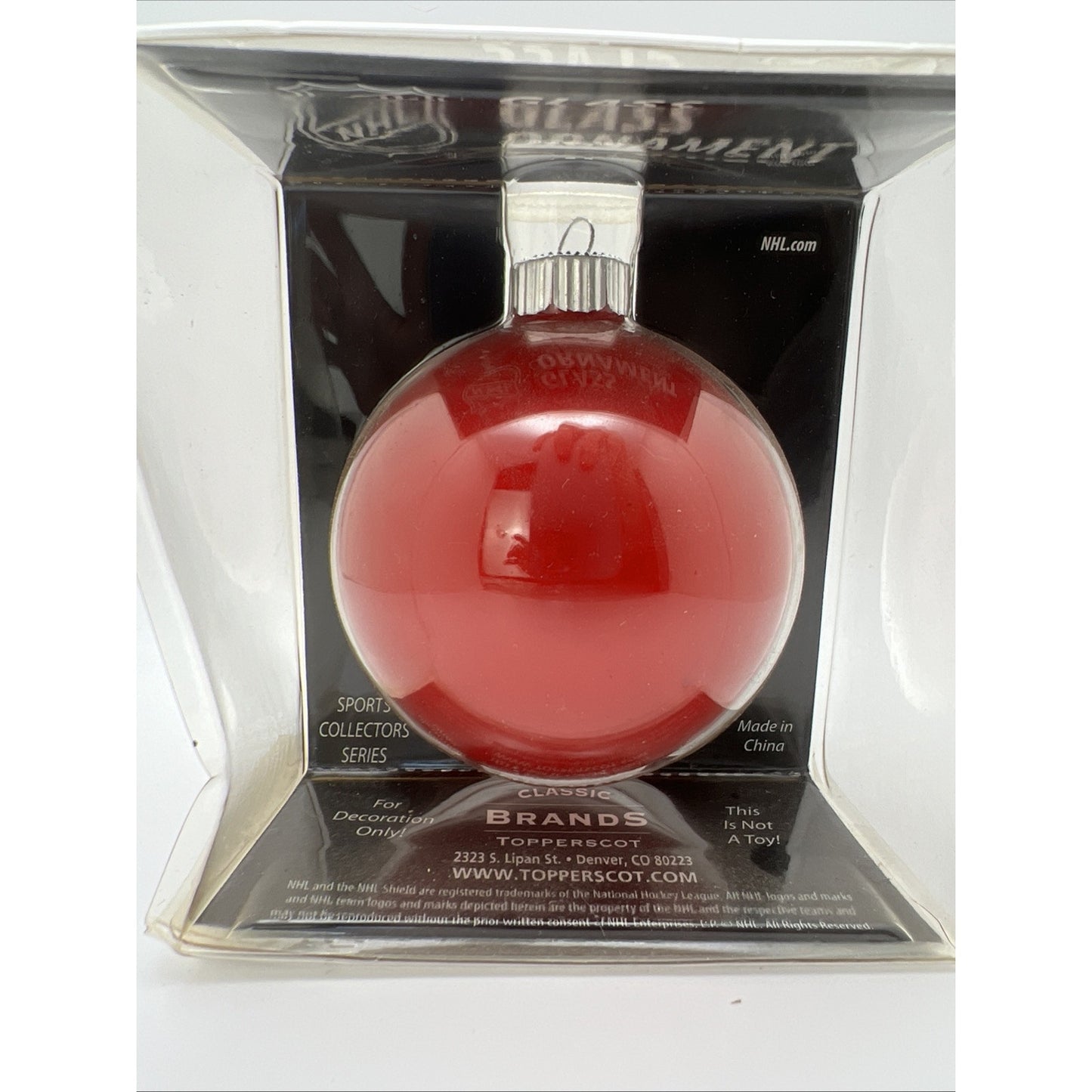 CHICAGO BLACKHAWKS Rare STANLEY CUP champs Champions ORNAMENT #1 Hockey NHL