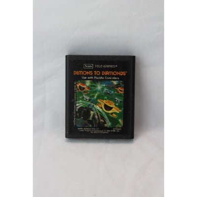 Demons to Diamonds Sears Tele-Games Atari 2600 Tested Video Game Used