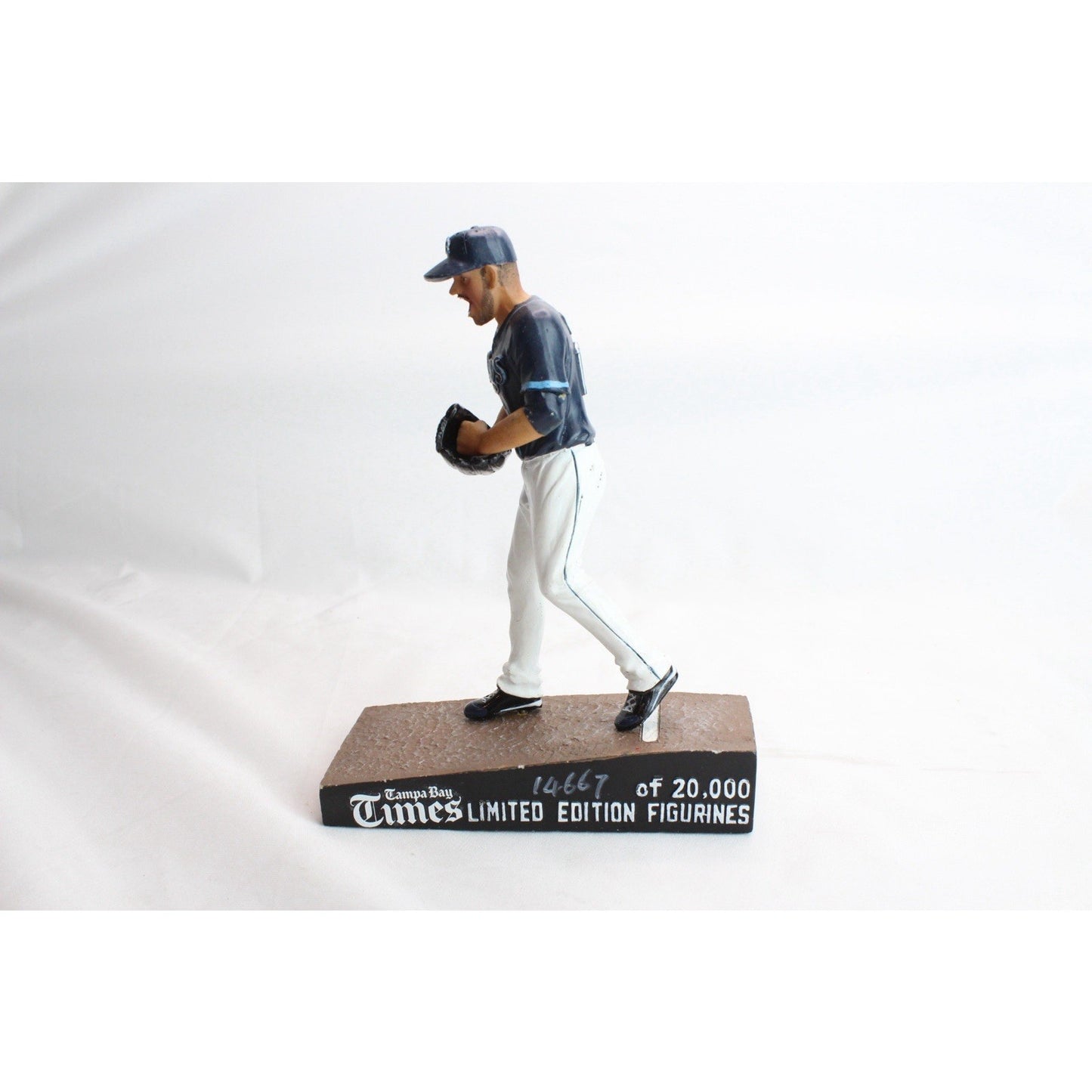 David Price Tampa Bay Rays 2012 Award Figurine Limited Edition SGA Used