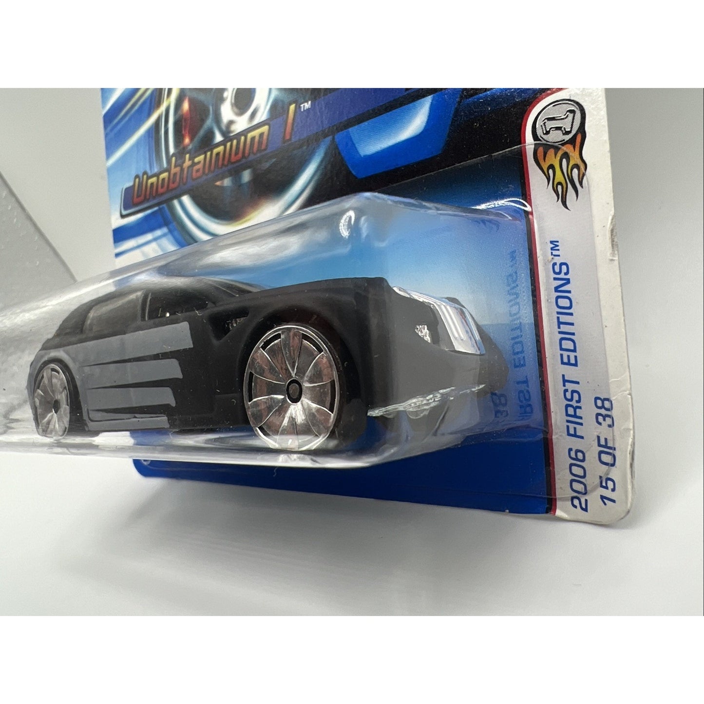 Hot Wheels 2006 First Editions 15 of 38 Unobtainium I 15/38 2006 #015 Black