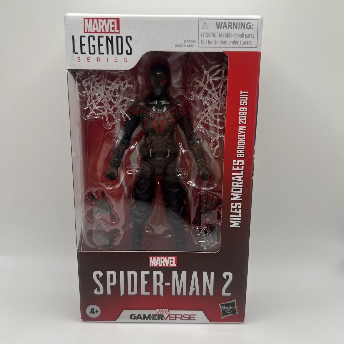 Marvel Legends SpiderMan 2 Gamerverse Miles Morales Brooklyn 2099 Action Figure