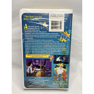 Walt Disney's The Little Mermaid Masterpiece Collection Special Edition VHS