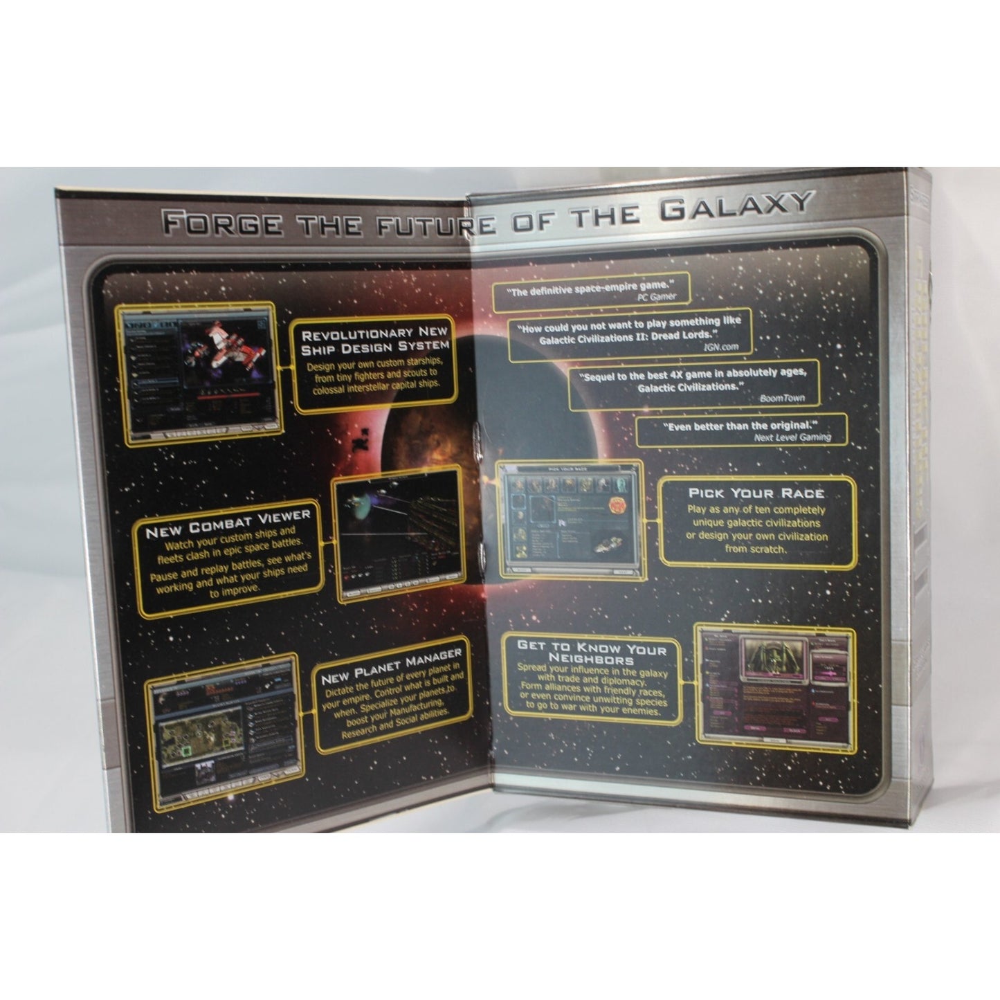 Galactic Civilizations II Dread Lords Collector's Edition PC Tested Video Game