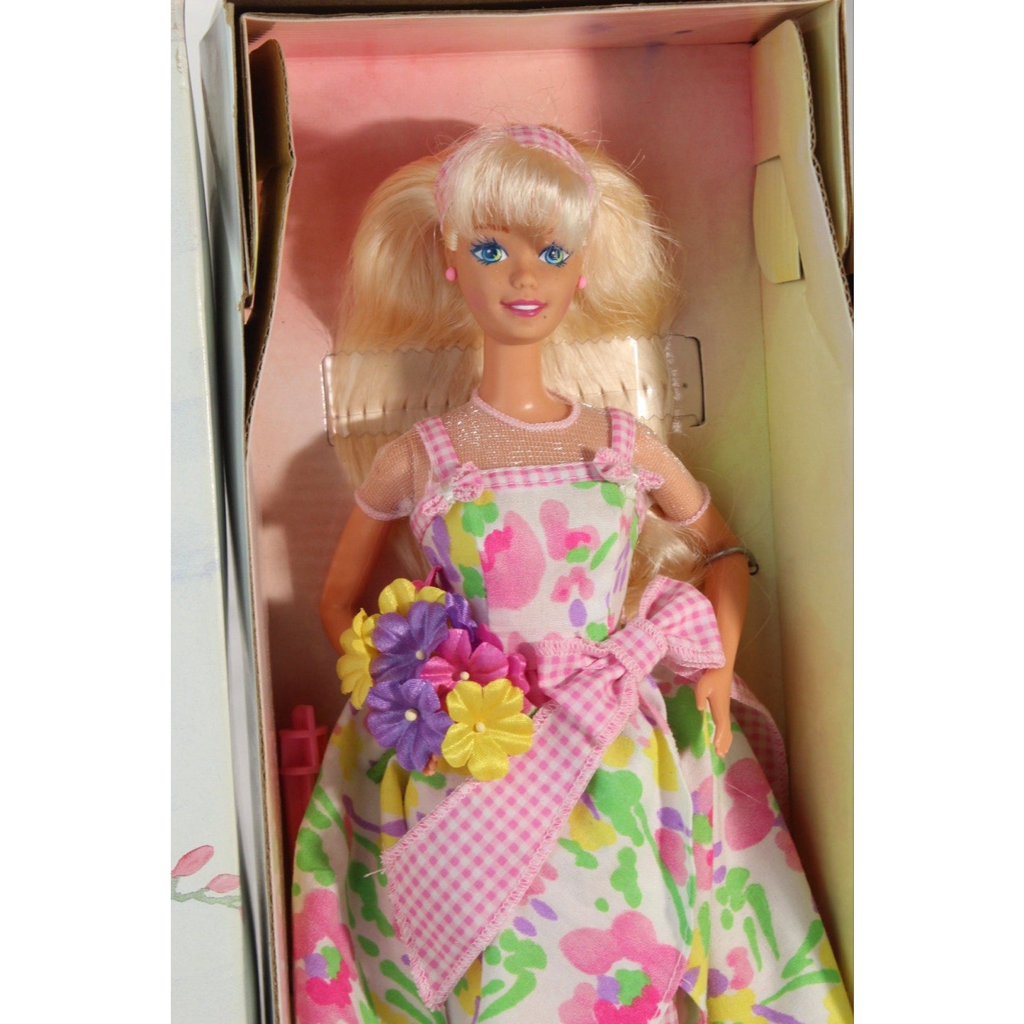 Spring Petals Barbie 1996 Vintage Doll New In Box