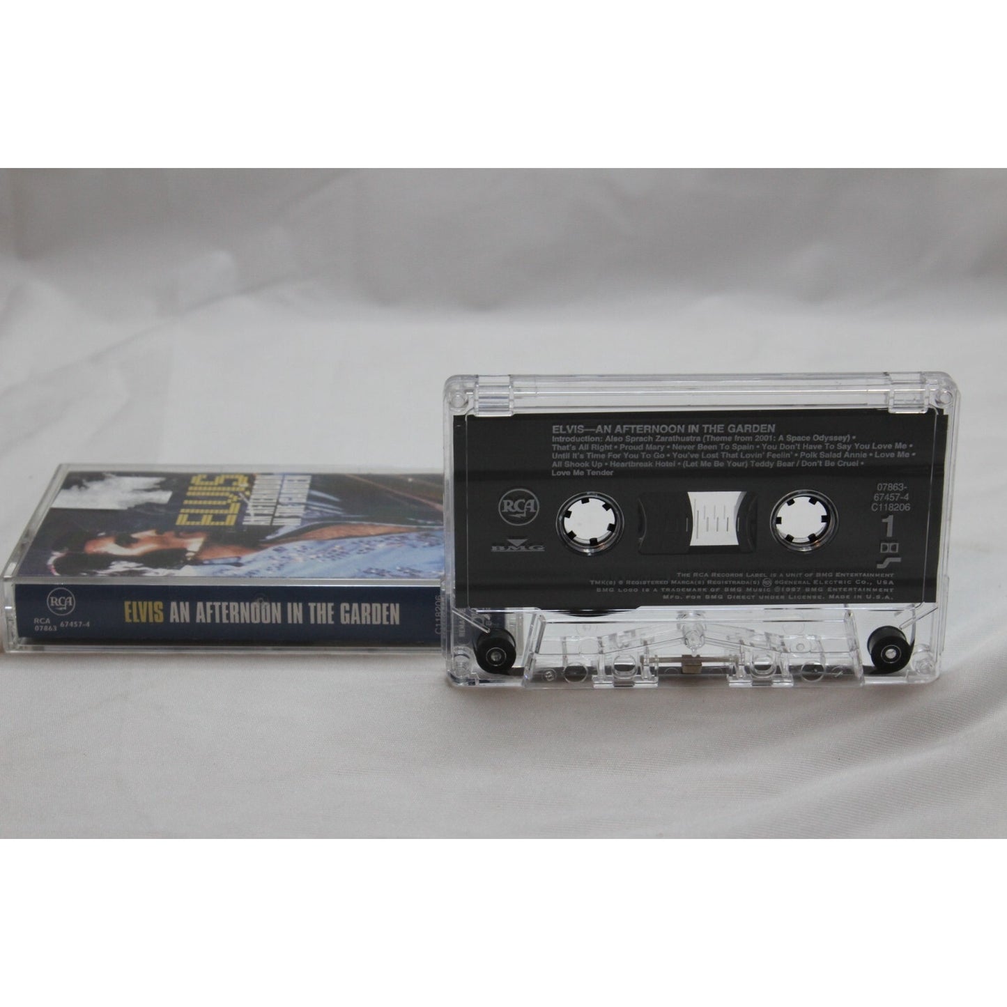 Elvis An Afternoon In The Garden Cassette Tape Tested Music Used