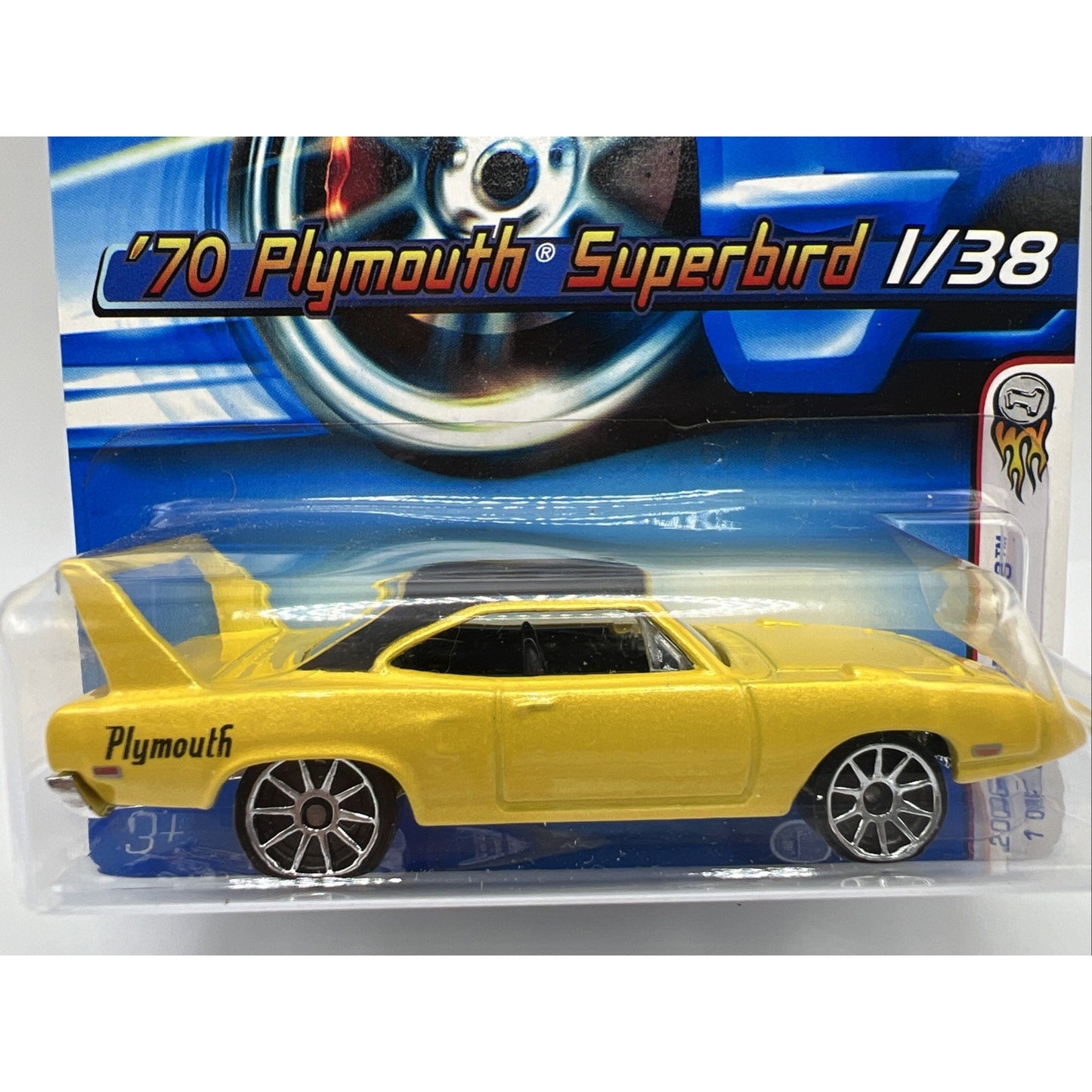 1970 Plymouth Superbird 1/38 Hot Wheels Car Original Packaging 2006 Collection