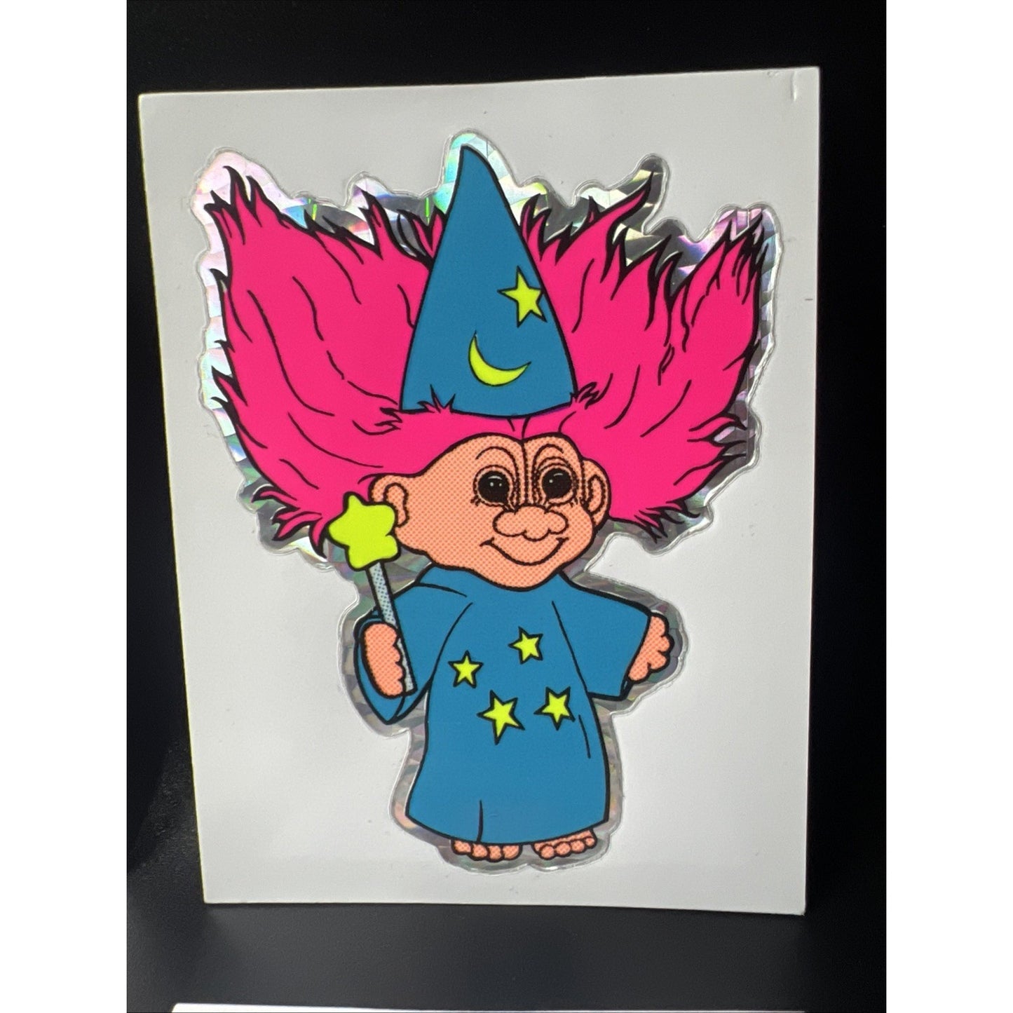 4 Vintage 1990s Prism Trolls Stickers Decal Russ Troll Collectible New