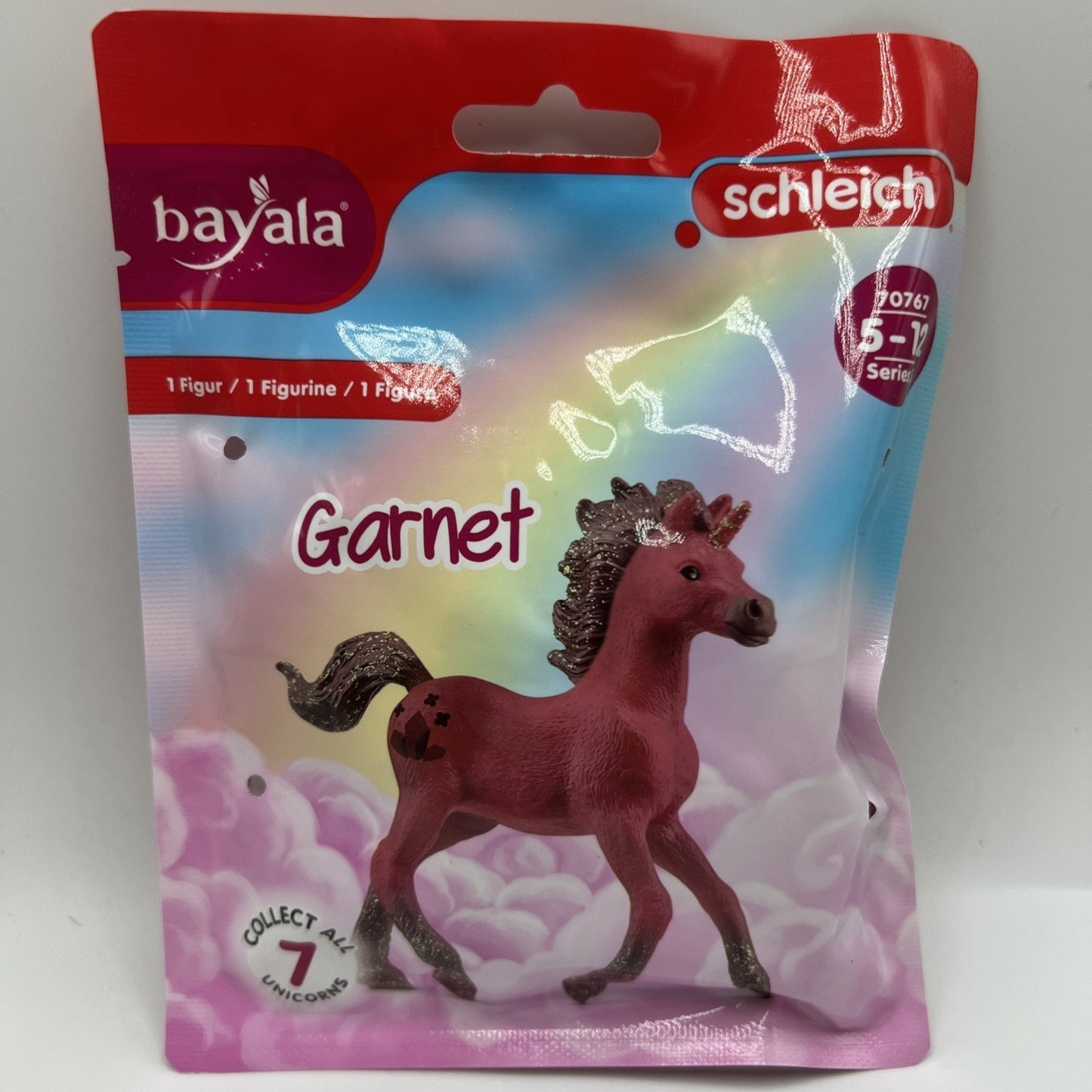 Schleich Bayala Series 5 Garnet Unicorn Horse Animal Figure 70767 Brand New